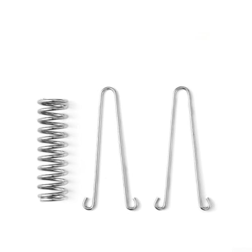 Zuverlässige Zeltfederschnalle für Camping inkl. Premium Karabiner für einfache Handhabung (A) von QOXEZY