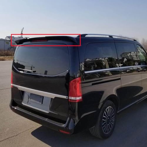 QPDDFG Auto Heckspoiler für Benz V-Klasse Vito 2016-2020, Heckflügel aus Kunststoff, Schwarz, Matte oder Glänzend ( Painted Finish ) von QPDDFG