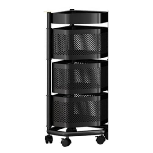 QPKZ 5-stufiges Metall-Küchenrollwagen-Aufbewahrungsgestell mit Rädern, bodenstehendes Küchenfruchtgemüse-Aufbewahrungs-Korbregal mit Rad, bewegliches Aufbewahrungsregal 3-Tier QPKZ 5-stufiges Metall-Küchenrollwagen-Aufbewahrungsgestell mit Rädern, bodenstehendes Küchenfruchtgemüse-Aufbewahrungs-Korbregal mit Rad, bewegliches Aufbewahrungsregal 3-Tier von QPKZ