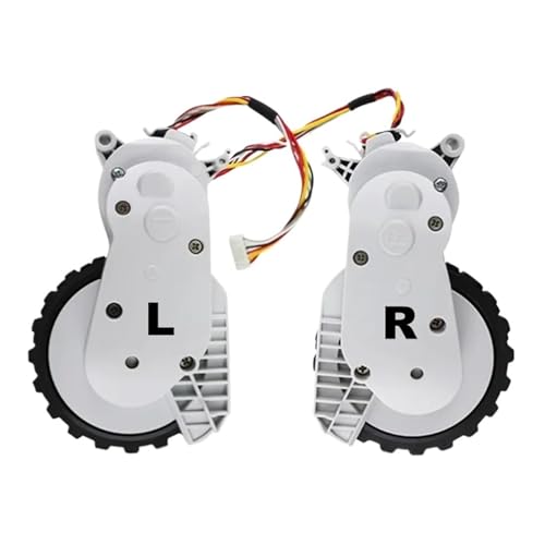 Linke Und Rechte Rollen, Kompatibel Mit Xiaomi, Kompatibel Mit Mijia, Roboter-Staubsauger 2 Pro 2 Lite Mjstl Mjst1S Kehrroboter-Laufräder, Teile(L and R) von QPOBTMUTB