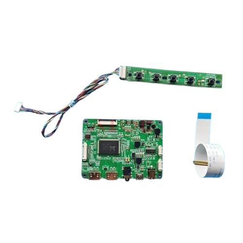 QPOGRMJR Controller Driver Board for LP140WFA-SPD1 LP140WFH-SPD5 DIY Kit Micro USB 2Mini-HDMI 14 "EDP 30-Pin 1920x1080 Laptop Display(for LP140WFA(SP)(D2)) von QPOGRMJR