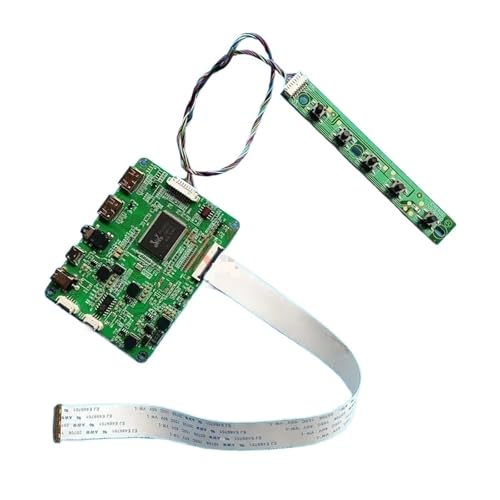 QPOGRMJR Controller Driver Board for VVX13F009G00 VVX13F009G10 DIY Kit Laptop Display 1920x1080 2Mini-HDMI 13.3 "EDP 30-Pin Micro USB(for VVX13F009G00) von QPOGRMJR