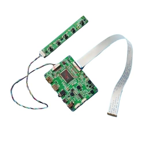QPOGRMJR DIY Kit for B156XTN04.0/1 B156XTN04.4/5/6 Laptop Display 2Mini-HDMI 15.6 "Micro USB EDP 30-Pin 1366x768 Controller Driver Board(for B156XTN04.6) von QPOGRMJR