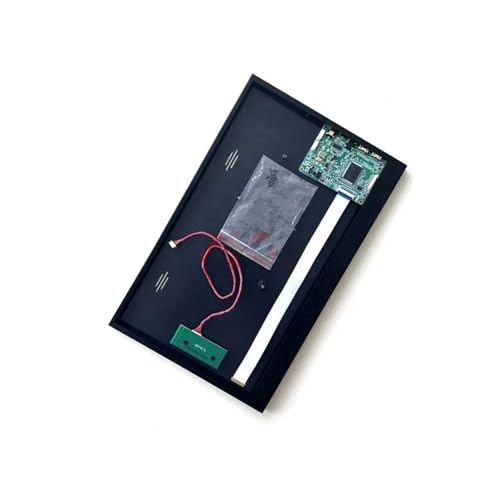 QPOGRMJR Fit B133HAN04 NV133FHM 1920 * 1080 Metallgehäuse + Treiberplatine USB Micro 13,3 Zoll EDP 40 Pin HDMI-Mini-Monitor Tragbarer Umbausatz(NV133FHM-T00 x Case) von QPOGRMJR