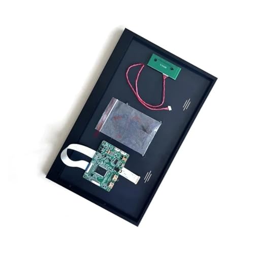 QPOGRMJR Fit LP125WH2 HB125WX1 M125NWN1 Ändern Kit Metall Fall + Treiber Bord 30-Pin EDP 1366 * 768 12.5 "USB Micro HDMI-Mini Monitor Tragbare(LP125WH2-SPR1 x Case) von QPOGRMJR