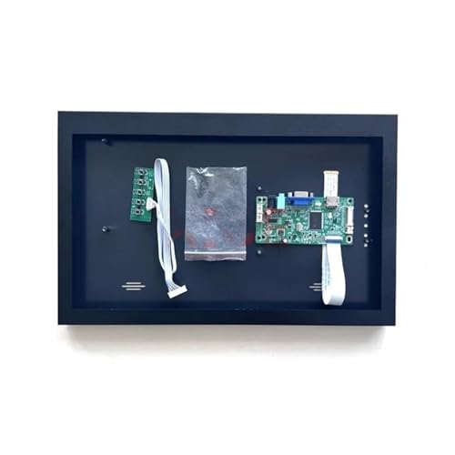 QPOGRMJR Fit N140HCA N140HCE N140HCG Tragbare Display HDMI-Kompatibel Kit 14 "VGA EDP-30 Pin Metall Fall & Fahrer Controller Board 1920 * 1080(N140HCG-GQ2 and Case) von QPOGRMJR