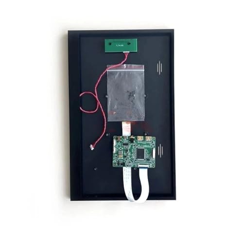 QPOGRMJR Fit NV133FHM M133NWF4 13,3 "Änderungssatz 30-poliger EDP HDMI-Mini-Metallgehäuse und Treiberplatine Monitor tragbar 1920 * 1080 USB Micro(NV133FHM-N59 x Case) von QPOGRMJR