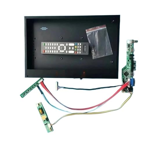 QPOGRMJR LCD-Bildschirm Metallgehäuse + Analog-TV-Treiberplatine Fit IAUX14 ITUX97C 1600 * 1200 VGA AV USB HDMI-kompatibel 30 Pin LVDS 15" Kit 1CCFL(IAUX14 and Case) von QPOGRMJR