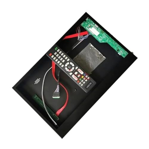 QPOGRMJR Metallgehäuse und Treiberplatine for N173HGE/B173HW01/B173HW02 USB + AV + HDMI + VGA 17,3 Zoll 1920 * 1080 DIY Kit TV Analogsignal LVDS 40-Pin-Panel(N173HGE-L21 and Case) von QPOGRMJR