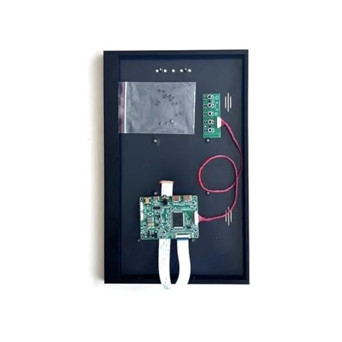 QPOGRMJR Passend for LTN156HL01 LTN156HL02 HDMI-Mini 15,6 Zoll 1920 * 1080 Monitor Tragbares USB Micro-Modify Kit Metallgehäuse + Controller Board 30-Pin EDP(LTN156HL01-101 xCase) von QPOGRMJR