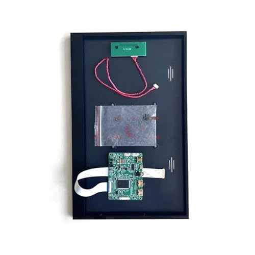 QPOGRMJR Passend for N156BGA N156BGE USB Micro Modifikationskit 1366 * 768 Monitor Tragbares Metallgehäuse + Controller Board HDMI-Mini 30-Pin EDP 15,6"(N156BGE-EB1 and Case) von QPOGRMJR