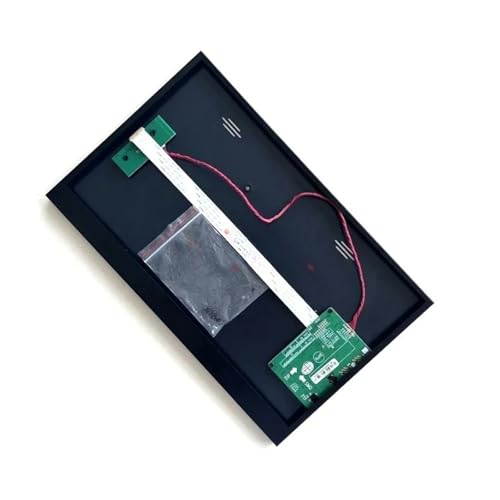 QPOGRMJR Passend for NT156WHM N156BGN Monitor Tragbares EDP 40-Pin-Modifikationskit 15,6 Zoll USB Micro Metallgehäuse + Controller Board 1366 * 768 HDMI-Mini(N156BGN-E31 and Case) von QPOGRMJR
