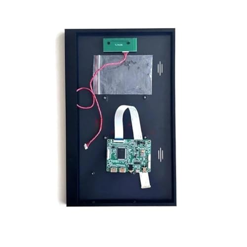 QPOGRMJR for B133HAN03 B133HAN04 1920 * 1080 EDP 30 Pin 13,3 "Controller Board + Metall Fall DIY Refit Kit Tragbare Bildschirm mini-HDMI Micro USB(B133HAN04.4 and Case) von QPOGRMJR
