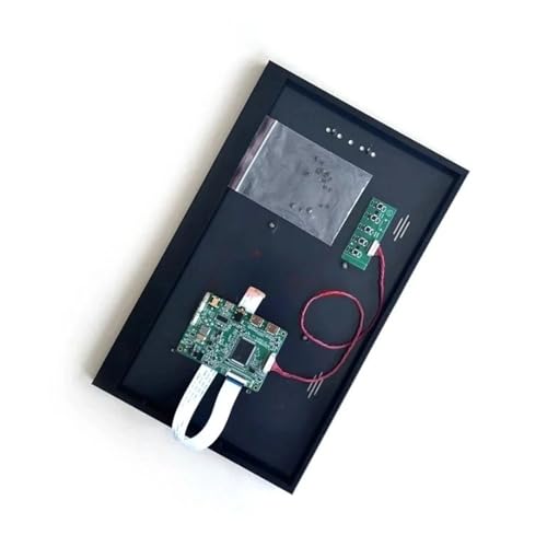 QPOGRMJR for B156XW04 NT156WHM Controller Driver Board + Metallgehäuse DIY Kit Tragbares Display Micro USB 15,6 Zoll Mini-HDMI 1366 * 768 EDP 30 Pin(NT156WHM-N42 x Case) von QPOGRMJR