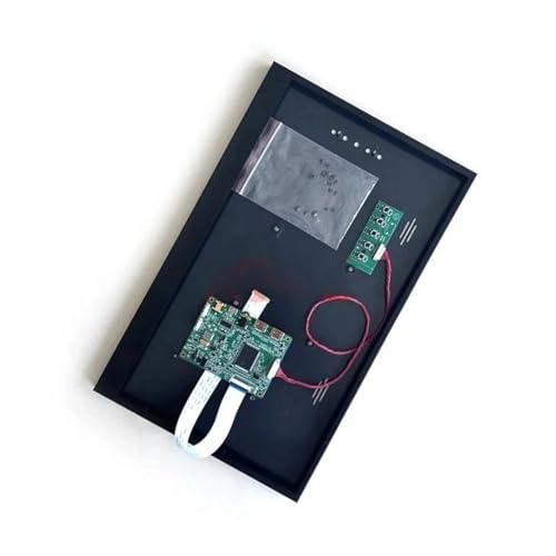 QPOGRMJR for B156XW04 NT156WHM Controller Driver Board + Metallgehäuse DIY Kit Tragbares Display Micro USB 15,6 Zoll Mini-HDMI 1366 * 768 EDP 30 Pin(NT156WHM-N45 x Case) von QPOGRMJR
