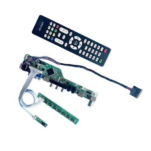 QPOGRMJR for BT140GW01 V.4/V.5/V.6/V.9 Controller Driver Board 14 "Laptop Matrix TV Analog LVDS 40 Pin 1366x768 USB + AV + VGA + HDMI DIY Kit(for BT140GW01 V.0) von QPOGRMJR
