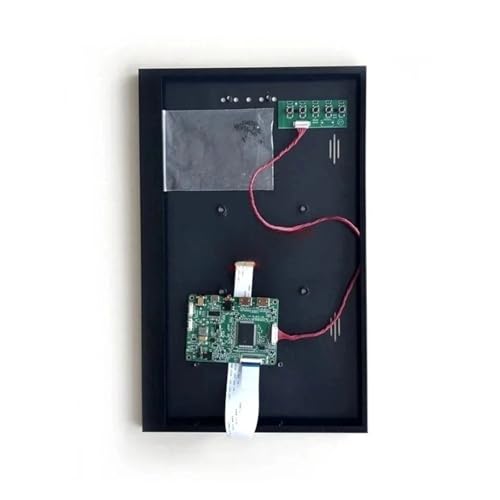 QPOGRMJR for LP156WFB LP156WFC 1920 * 1080 DIY Refit Kit Controller Board + Metall Shell Mini-HDMI 15.6 "Micro USB EDP 30 Pin Tragbare Display(LP156WFC-SPU1 x Case) von QPOGRMJR