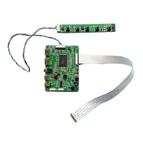 QPOGRMJR for N133HCE-EAA/EN1/G52/G62/GP1 Micro USB Laptop-Display 1920x1080 2Mini-HDMI EDP 30-Pin 13,3 Zoll Controller Driver Board DIY Kit(for N133HCE-EN1) von QPOGRMJR
