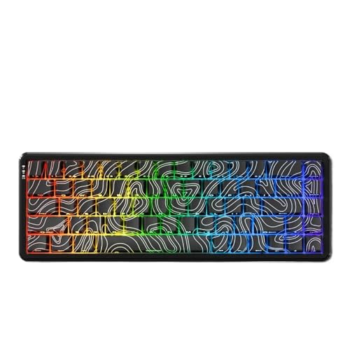 QPSJXN AK680 Magnetwellentastatur mit 1 ms Latenz -Kompakt -Design ideal für Spiele(Deng gao HEI RGB) von QPSJXN