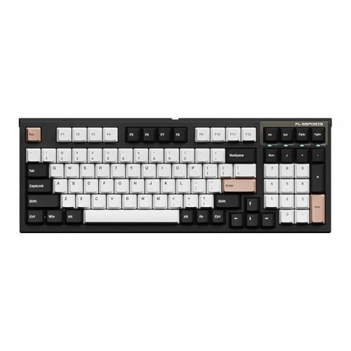 QPSJXN FL980 98-Key-mechanische Tastatur Sechs Tast(OV Color) von QPSJXN