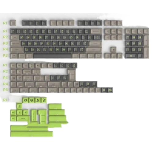 QPSJXN MT3 Jukebox Thema 173 PBT SA Profile Keycap Set für benutzerdefinierte mechanische -Tastaturen mit MX Switch -Kompatibilität(C) von QPSJXN