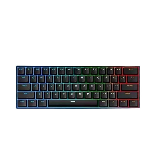 QPSJXN Mchose Ace 60 Pro 68 Magnetic Switch Hot Swappable RGB Mechanische Tastatur anpassbare -Tastatur für PC -Spielerzubehör(Pro TTC Uranus SE) von QPSJXN