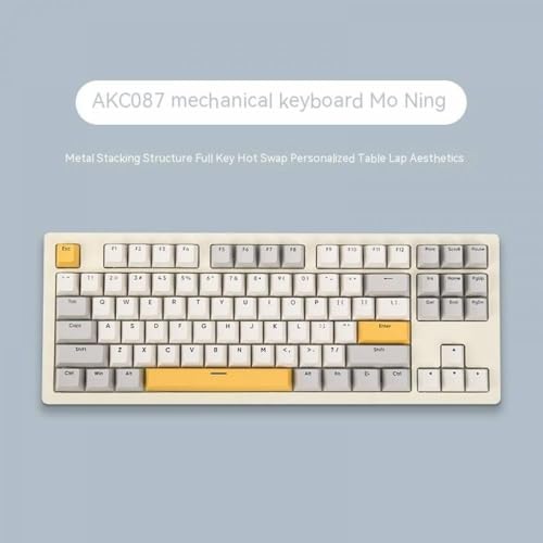 QPSJXN WLAN MECHANISCHE GAMEGE TRI -Mode RGB RGB Ergonomic Hot Swap kompatibel mit PC -Laptop(HP Swith) von QPSJXN