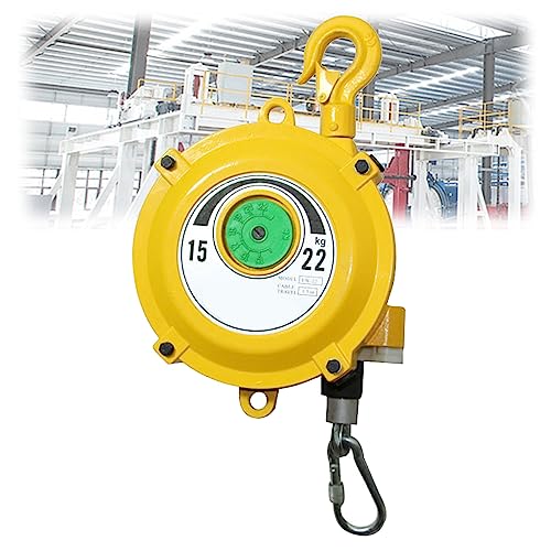 1 Stück einziehbarer Federzug – Werkzeugzug mit Haken und Drahtseil for verbesserte Arbeitseffizienz/reduzierte Ermüdung(15-22kg) von QPTGWPBZY