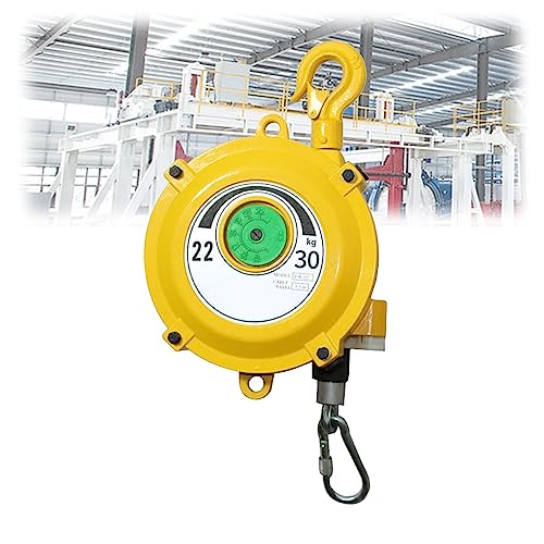 1 Stück einziehbarer Federzug – Werkzeugzug mit Haken und Drahtseil for verbesserte Arbeitseffizienz/reduzierte Ermüdung(22-30kg) von QPTGWPBZY