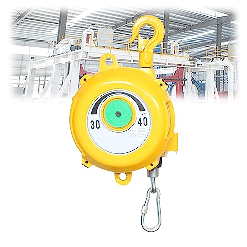 1 Stück einziehbarer Federzug – Werkzeugzug mit Haken und Drahtseil for verbesserte Arbeitseffizienz/reduzierte Ermüdung(30-40kg) von QPTGWPBZY