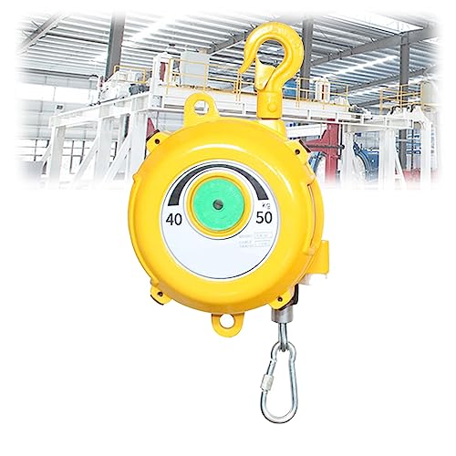 1 Stück einziehbarer Federzug – Werkzeugzug mit Haken und Drahtseil for verbesserte Arbeitseffizienz/reduzierte Ermüdung(40-50kg) von QPTGWPBZY