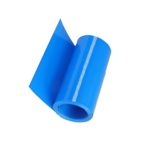 1 m PVC-Schrumpfschlauch – Elektrischer Dichtungsschlauch, Isolierhülse, Schnellschrumpfschutz for Verkabelung/Ausrüstung(Blue,180mmx115mm) von QPTGWPBZY