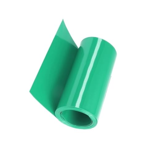 1 m PVC-Schrumpfschlauch – Elektrischer Dichtungsschlauch, Isolierhülse, Schnellschrumpfschutz for Verkabelung/Ausrüstung(Fruit Green,90mmx57mm) von QPTGWPBZY