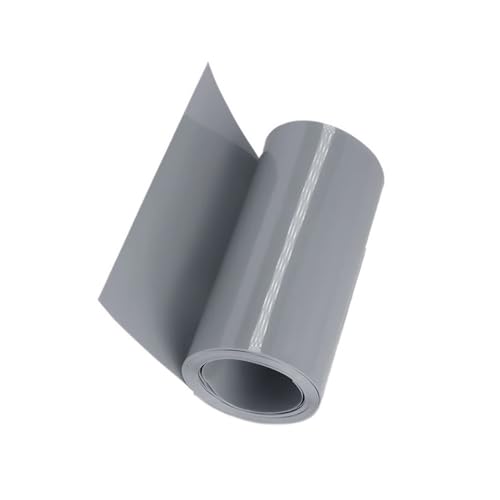 1 m PVC-Schrumpfschlauch – Elektrischer Dichtungsschlauch, Isolierhülse, Schnellschrumpfschutz for Verkabelung/Ausrüstung(Grey,155mmx99mm) von QPTGWPBZY