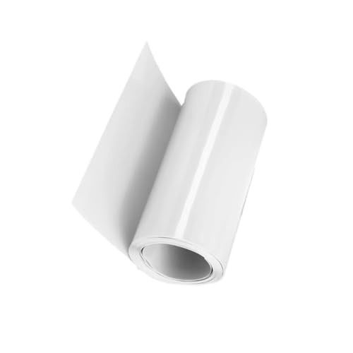 1 m PVC-Schrumpfschlauch – Elektrischer Dichtungsschlauch, Isolierhülse, Schnellschrumpfschutz for Verkabelung/Ausrüstung(White,180mmx115mm) von QPTGWPBZY