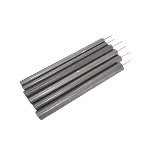 2 Stück Graphit-Kohlenstoff-Stabelektroden mit Kupferdraht for elektrolytische Experimente – 200 mm Länge(6x200mm) von QPTGWPBZY