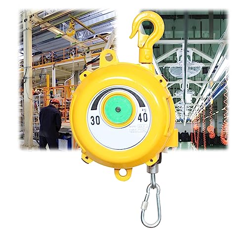 Einziehbares Federzugwerkzeug mit Drahtseil und Haken for Werkstatt, Automobil und Fließband, 1 Stück(30-40kg) von QPTGWPBZY