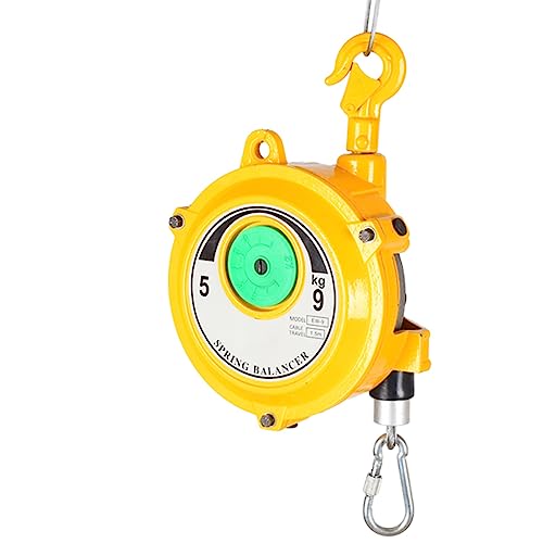 Einziehbares Federzugwerkzeug mit Haken und Drahtseil for Fließband- und Werkstattgebrauch, 1 Stück(5-9kg) von QPTGWPBZY