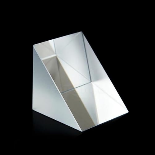 Hochpräzises Dreieckprisma aus optischem Glas, 30 x 30 x 30 mm – K9-Material for Lichtablenkung und Strahlversatz Hochpräzises Dreieckprisma aus optischem Glas, 30 x 30 x 30 mm – K9-Material for Lichtablenkung und Strahlversatz von QPTGWPBZY