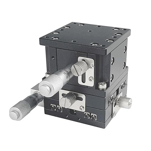 XYZ-Achsen-Verschiebungsplattform - Dreiachsige manuelle Feineinstellungs-Hebewerkbank for optische Tests - LD60(Ld60-rm) von QPTGWPBZY
