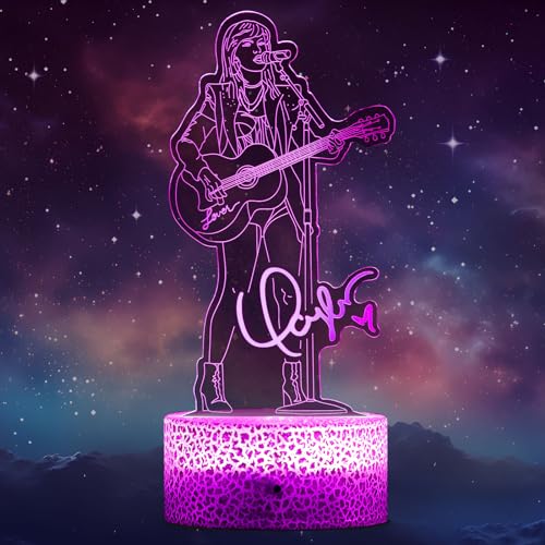 QQAAMZ Taile Swei Fute Lampe 3d Illusion Nachtlicht Kinder Touch Mit Fernbedienungnachttischlampe, ​Anime Merch Led Chreibtischlamp Gadget Weihnachtsgeschenke von QQAAMZ