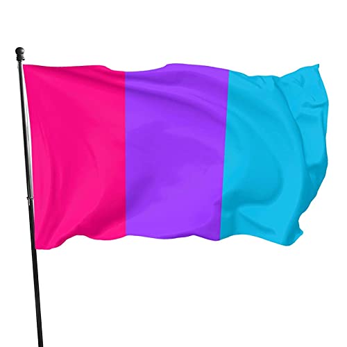 Androgyne Pride Flag LGBTQ Gartenflagge Amerikanische Flagge Dekoration Home Flag 3x5 Fuß von QQIAEJIA
