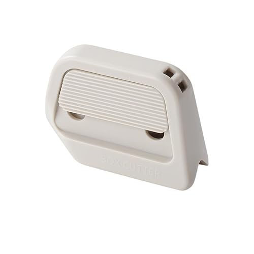 Mini Ceramic Paper Cutter Pocket Sized Safety Cutter with Auto-Retractable Blade Stays Sharp Longer Compact Ceramic Cutters for Paper Boxes and Crafts (white) von QQLADY