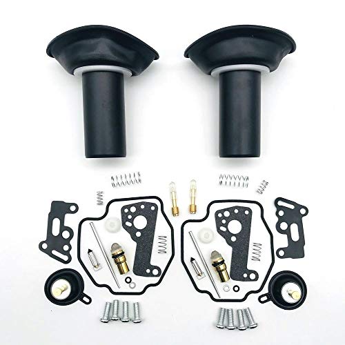 QQLADY Z Vergaser Carb Reparatur Rebuild Kit for Yamaha Vgo XV535 1990-2001 XV 535 Motorrad Kolben Membran X QQLADY Z Vergaser Carb Reparatur Rebuild Kit for Yamaha Vgo XV535 1990-2001 XV 535 Motorrad Kolben Membran X von QQLADY