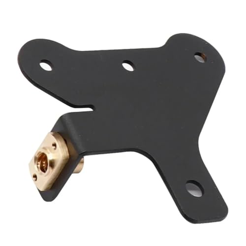 Drucker-Leitspindel, 1 Stück 3D-Druckerteile, Aluminium-Halterung for die doppelte Z-Achse auf der Rückseite der passiven Blockplatte, Leitspindel for den CREALIT Cr-10 Ender3 V2-Drucker von QQNQQ
