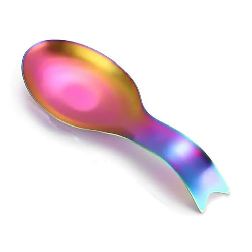 Löffelhalter, Multifunktions-Löffelhalter Edelstahl-Löffelhalter Spatellöffelhalter(Colour) von QQNQQ