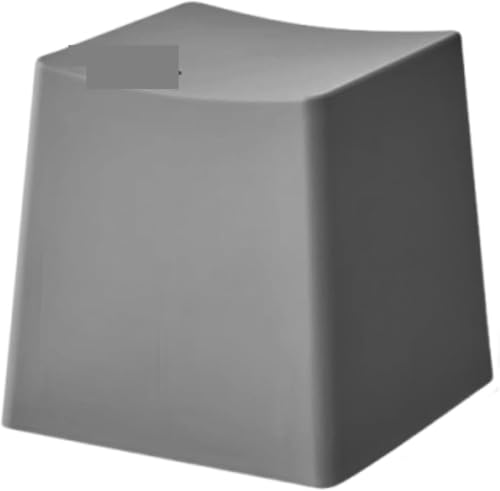 QQNQQ Fußhocker, Badezimmerhocker, Schuhwechselhocker, rutschfeste Fußstütze, Fußhocker for Badezimmer unter dem Schreibtisch, Apartment, Nachttisch, Zuhause(Dark Gray) von QQNQQ