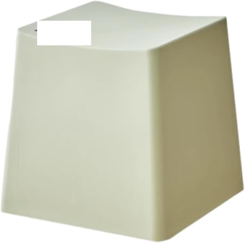 QQNQQ Fußhocker, Badezimmerhocker, Schuhwechselhocker, rutschfeste Fußstütze, Fußhocker for Badezimmer unter dem Schreibtisch, Apartment, Nachttisch, Zuhause(Green) von QQNQQ