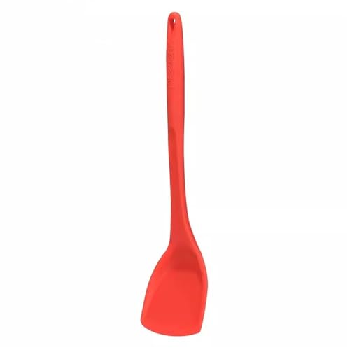 Spatel, Spatel Silikonspatel Haushaltsbratspatel Küchenspatel(Red) von QQNQQ