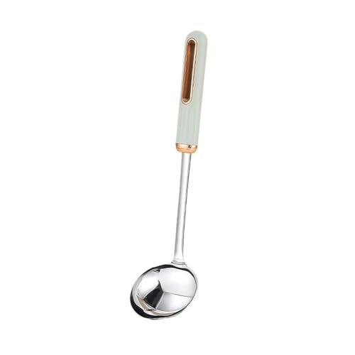 Suppenkelle, Küchengeräte 304 Edelstahl-Löffelkelle, große Größe for Servieren von Suppe, for den Hausgebrauch for Eintopfgerichte, leicht zu reinigen(Blue) von QQNQQ